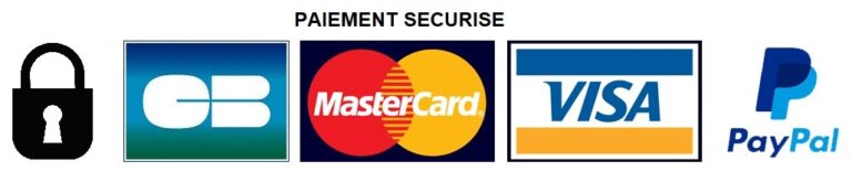 logos carte bleues paiement sécurisé